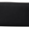 Dolce & Gabbana Elegant Textured Leather Zip-Around Wallet