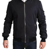 Dolce & Gabbana Elegant Silk Blend Bomber Jacket