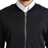 Dolce & Gabbana Elegant Silk Blend Bomber Jacket