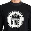 Dolce & Gabbana Regal Crown Motive Crewneck Sweater