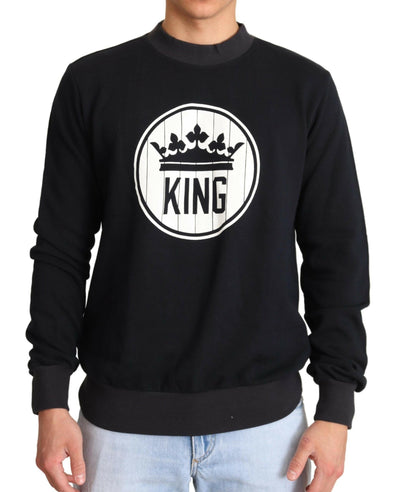 Dolce & Gabbana Regal Crown Motive Crewneck Sweater