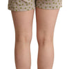 Dolce & Gabbana Chic Polka Dot Cotton Stretch Shorts