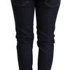 Acht Chic Dark Blue Skinny Jeans