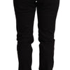 Acht Chic Low Waist Skinny Black Denim