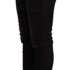 Acht Chic Black Low Waist Skinny Denim