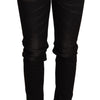 Acht Chic Black Low Waist Skinny Denim