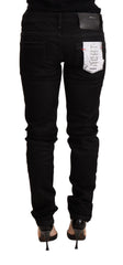 Sleek Black Wash Skinny Jeans