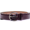 Dolce & Gabbana Elegant Purple Leather Belt - Italian Elegance