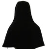 Dolce & Gabbana Elegant Black Hooded Scarf Wrap