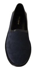 Elegant Perforated Leather Loafers