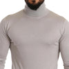 Dolce & Gabbana Elegant Cashmere-Silk Blend Turtleneck