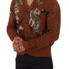 Dolce & Gabbana Refined Elegance Multicolor Embroidered Cardigan