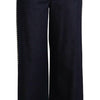 Dolce & Gabbana Elegant Dark Blue Flare Denim Jeans