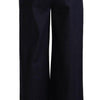 Dolce & Gabbana Elegant Dark Blue Flare Denim Jeans