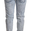 Acht Chic Light Blue Push Up Denim Jeans