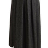 Dolce & Gabbana Elegant A-Line Midi Wool Skirt in Gray Zigzag