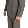 Fendi Elegant Light Brown Wool Men's Suit