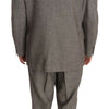 Fendi Elegant Light Brown Wool Men's Suit