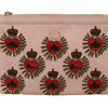 Dolce & Gabbana Elegant Pink Heart Clutch Wallet