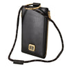 Dolce & Gabbana Elegant Black Leather Strapped Wallet