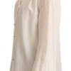 Dolce & Gabbana Elegant Silk Top in Off White