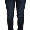 Versace Jeans Elegant Low Waist Skinny Designer Jeans