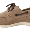 Pollini Elegant Beige Suede Moccasins for the Discerning Gentleman