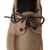 Pollini Elegant Beige Suede Moccasins for the Discerning Gentleman