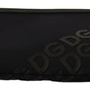 Dolce & Gabbana Sleek Black Monogram Neoprene Fanny Pack