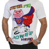 Dolce & Gabbana Chic White Cotton Pig Motif Tee