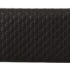 Gucci Elegant Black Leather Zip-Around Wallet