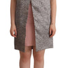 Comeforbreakfast Elegant Silk Shift Dress in Sophisticated Gray