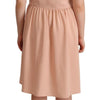 Twinset Elegant Beige Sleeveless Shift Dress