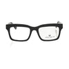 Frankie Morello Black Acetate Unisex Frame