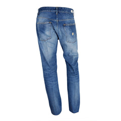 Blue Cotton Men Jeans