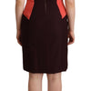 CO|TE Multicolor V-Neck Sleeveless Sheath Dress