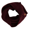 Dolce & Gabbana Elegant Cashmere Knit Scarf in Dark Red