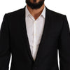 Dolce & Gabbana Exclusive Black Virgin Wool Blazer