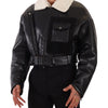 Dolce & Gabbana Elegant Shearling Biker Jacket