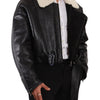 Dolce & Gabbana Elegant Shearling Biker Jacket