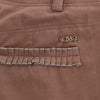 Costume National Chic Brown Cropped Corduroy Pants