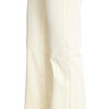 Costume National Chic Off-White Flared Designer Jeans