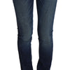 Costume National Chic Slim Fit Skinny Blue Jeans