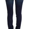 Costume National Chic Slim Fit Skinny Blue Jeans