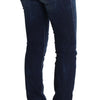 Costume National Chic Slim Fit Skinny Blue Jeans