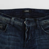 Costume National Chic Slim Fit Skinny Blue Jeans