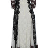 Dolce & Gabbana Floral Lace Silk Blend Maxi Dress