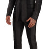 Dolce & Gabbana Elegant Striped Three-Piece Suit