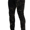 Dolce & Gabbana Slim Fit Patterned Skinny Jeans