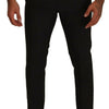 Dolce & Gabbana Elegant Skinny Tuxedo Trousers